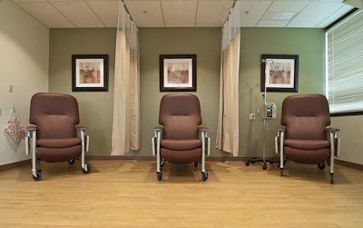 Cancer Care Northwest clinic interior design by Gestalt Studio — view 1