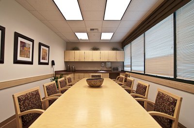 Cancer Care Northwest clinic interior design by Gestalt Studio — view 2